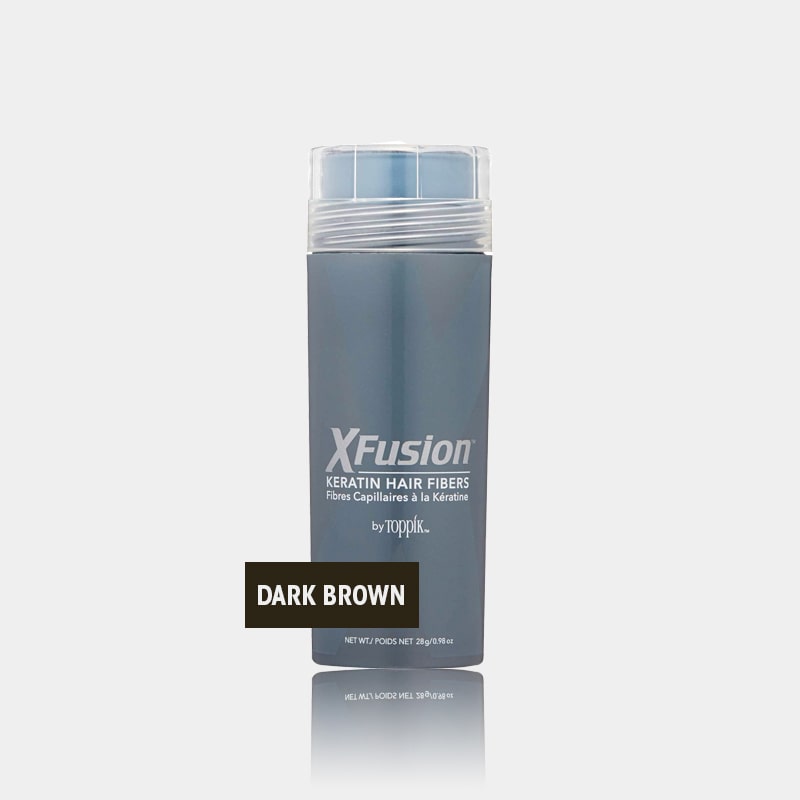 XFusion Keratin Hair Fibers - Dark Brown -